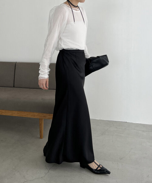 CAPRICIEUX LE'MAGE スカート バイアススカート : ZOZOTOWN Yahoo!店