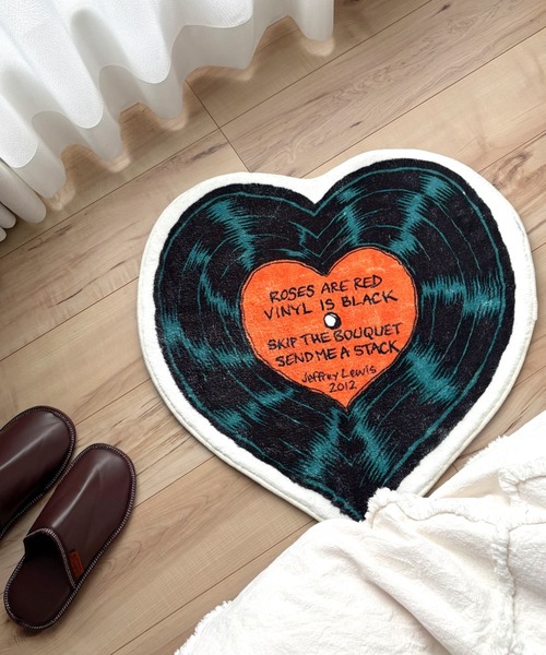 SHEENA ラグ ラグマット レコードデザインラグマット/フロアマット