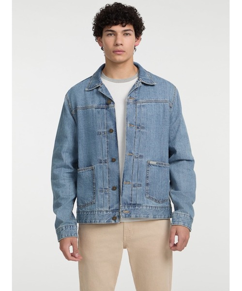 デニムジャケット gジャン GUESS JEANS Jacket Selvedge メンズ 