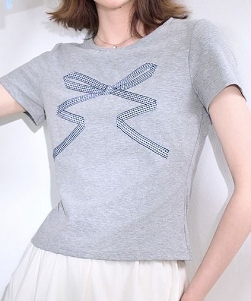 DIAVEL tシャツ リボンミニTシャツ レディース : ZOZOTOWN Yahoo!店