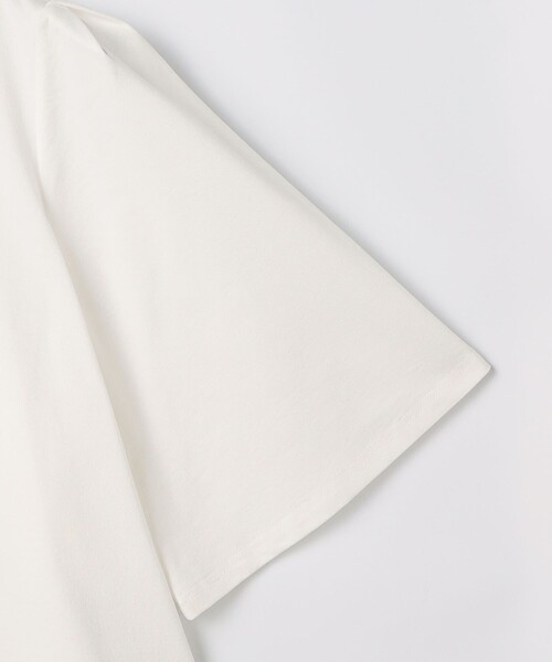 tシャツ 5分袖フレア麻調カットT レディース fredy couleur（フレディクルール）の「5分袖フレア麻調カットT