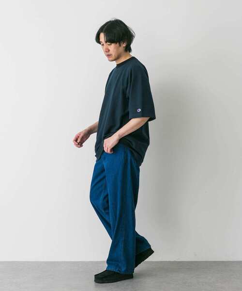 Champion × NEEDLES / 別注 ロッカールーム Tシャツ 待望？！ですよね？！〈NEEDLES〉×〈Champion〉×〈 BEAMS BOY
