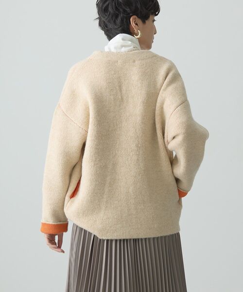 「AMERICAN HOLIC」 ニットカーディガン M グレー系その他 レディース_画像6