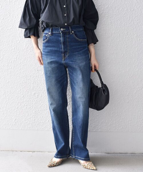 [SHIPS] Denim брюки 3 темно-синий женский 
