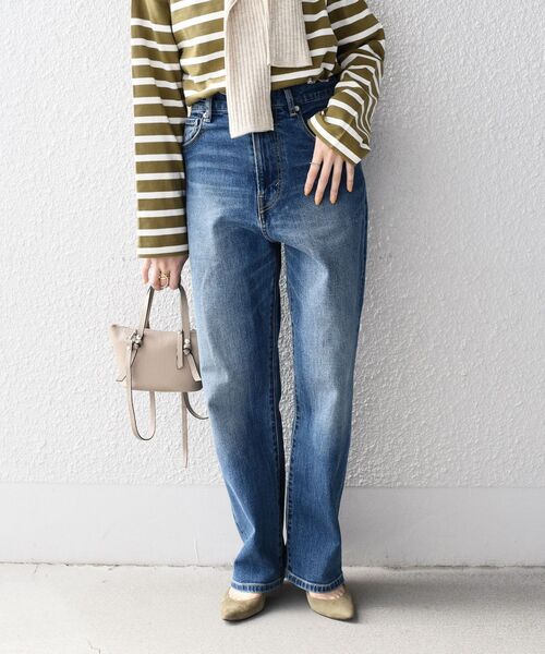 [SHIPS] Denim брюки 3 темно-синий женский 