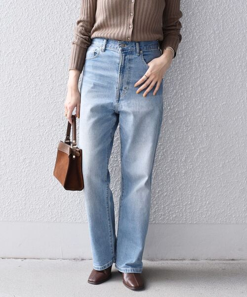 [SHIPS] Denim брюки 3 темно-синий женский 