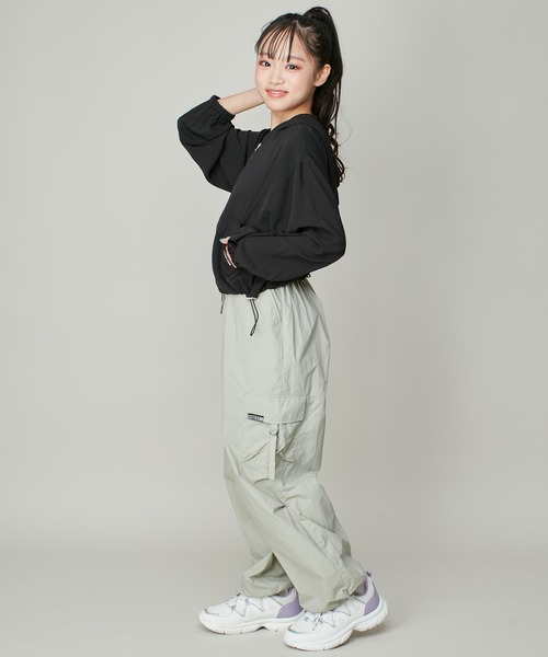 SISTER JENNI パーカー セミシアーすそドロストZIPパーカー