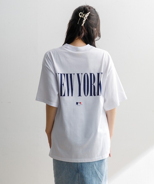 国内発送★New Era★オーバーサイズ♪コットン*半袖Tシャツ ニューエラ 半袖Tシャツ オーバーサイズ コットン（Tシャツ