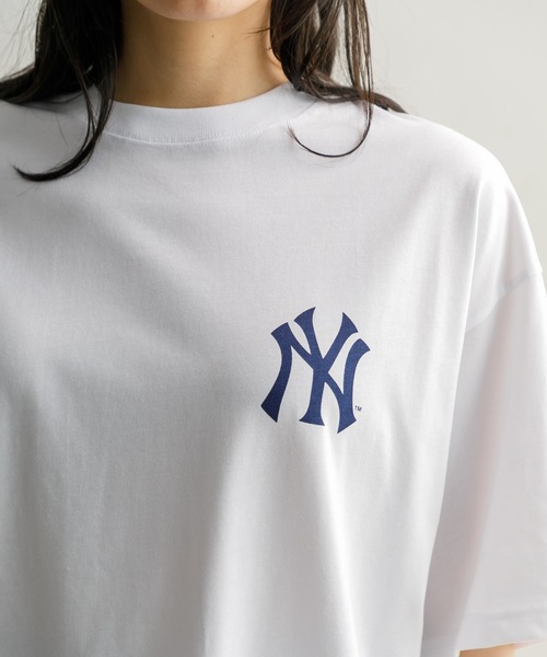 【新品・国内即発】NEW ERA 60667725 WHI オーバーサイズTシャツ NEW ERA tシャツ 半袖 オーバーサイズド コットン Tシャツ