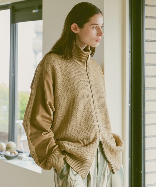 アンドゥムルメステール ねじれニットカーディガン☆マルジェ