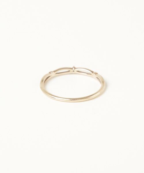 【限定セール！】 リング 「ete」 ete 13号 レディース イエローゴールド アクセサリー