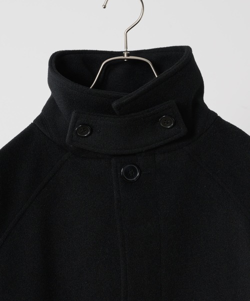 FEKETE（フェケテ） ステンカラーコート MEDIUM ブラック メンズ