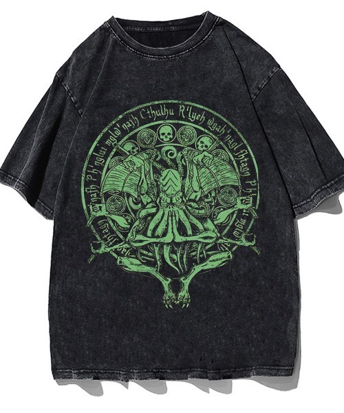 Evo+Revo tシャツ ”ヴィンテージの魅力全開”グラフィックTシャツ