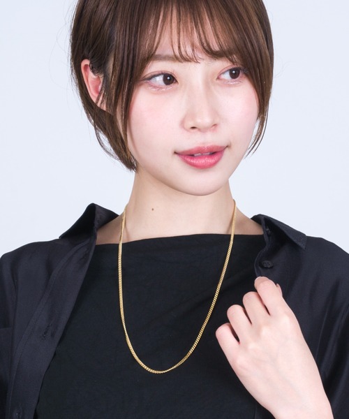 【美品】TOM WOOD CURB CHAIN_ゴールド Curb Chain Slim Gold - Tom Wood Project Official Online Store
