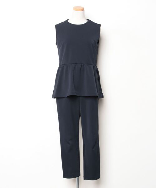 『新品』PLST チュニックブラウスセットアップ　S PLST 「PLST」 セットアップ S ネイビー レディース : ZOZOTOWN