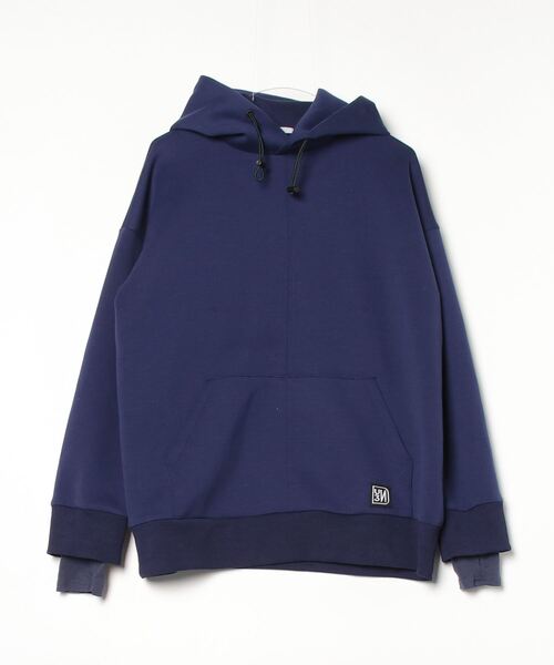 美品　アンスリード un3D. プルオーバーパーカー UN3D.（アンスリード） プルオーバーパーカー 36 ブラック レディース