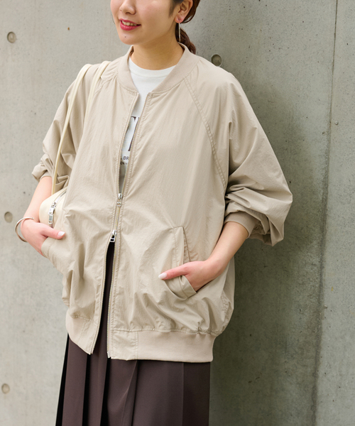 JOURNAL STANDARD relume ma1 ma-1 ウォッシャブルナイロン