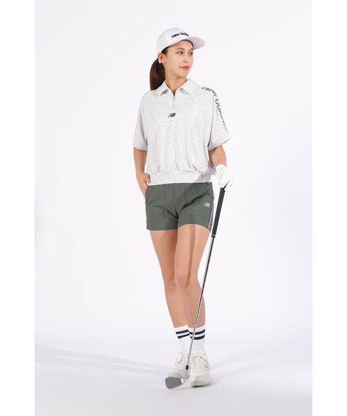 ニューバランスゴルフレディースショートパンツ New Balance Golf パンツ 「new balance golf」接触冷感 防透