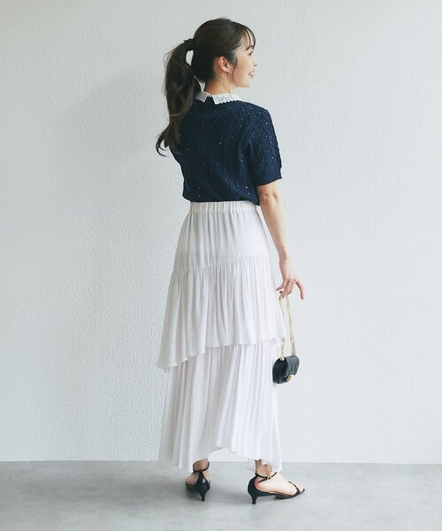 La boutique Bonbon（ラブティックボンボン） ロング スカート 「miki