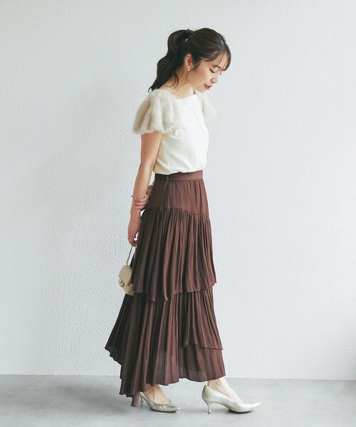 La boutique Bonbon（ラブティックボンボン） ロング スカート 「再販