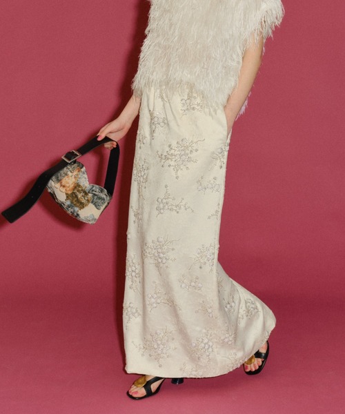 gypsohila Embroidery Skirt エンブロイダリースカート gypsohila Embroidery Skirt エンブロイダリースカート