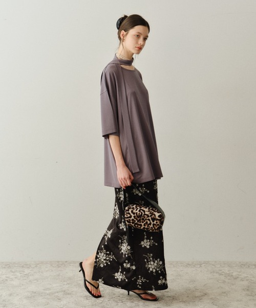 スカート Flower embroidery skirt / フラワーエンブロイダリー