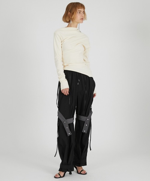 パンツ ストラップトラックパンツ / Strap Track Pants レディースの画像