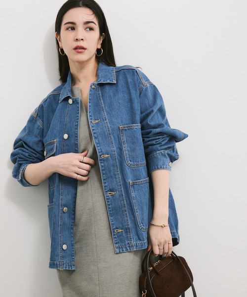 LE CERCLE par rope' カバーオール 「LANCER/ランサー」デニム