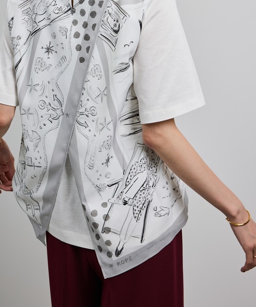ROPE' tシャツ 「洗える」「YUKO SAEKI for ROPE'・コラボ