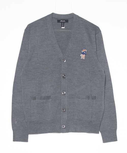 カーディガン Polo ベア パフォーマンス カーディガン メンズの画像