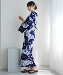 浴衣 京鹿の子絞り浴衣3点セット utatan...の詳細画像3