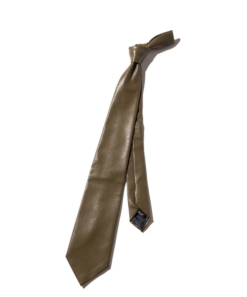 glamb（グラム） ネクタイ Synth Leather Tie / シンセレザータイ