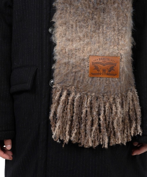 KAMIYA マフラー Gradation Knit Muffler メンズ : ZOZOTOWN Yahoo!店