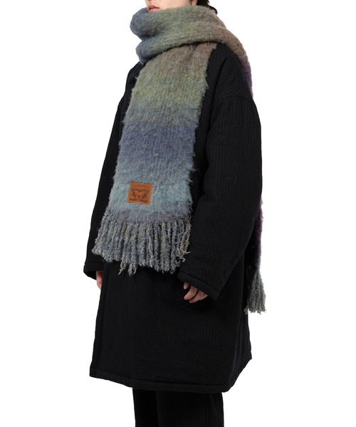 KAMIYA マフラー Gradation Knit Muffler メンズ : ZOZOTOWN Yahoo!店