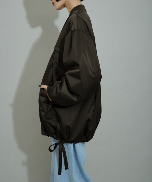 ADAM ET ROPE' アダムエロペ パフスリーブ MA-1 ADAM ET ROPE'（アダムエロペ）の「パフスリーブMA-1（MA-1