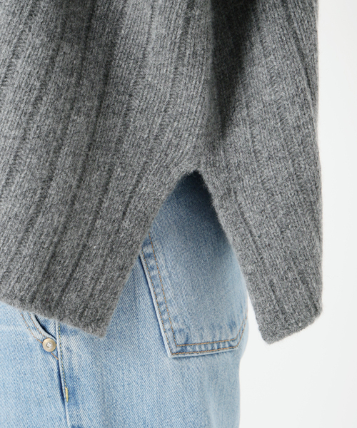 IENA（イエナ） ニット セーター ワイドリブボートプルオーバー