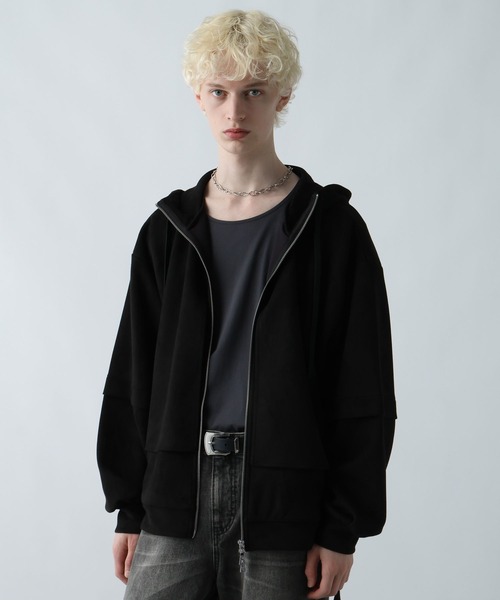 HARE（ハレ） パーカー MILKYスウェードフラシパーカー(HARE) メンズ