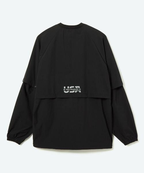 ナイロンジャケット USA UTILITY PULLOVER JACKET　ゴルフウェア ナイロンジャケット メンズ