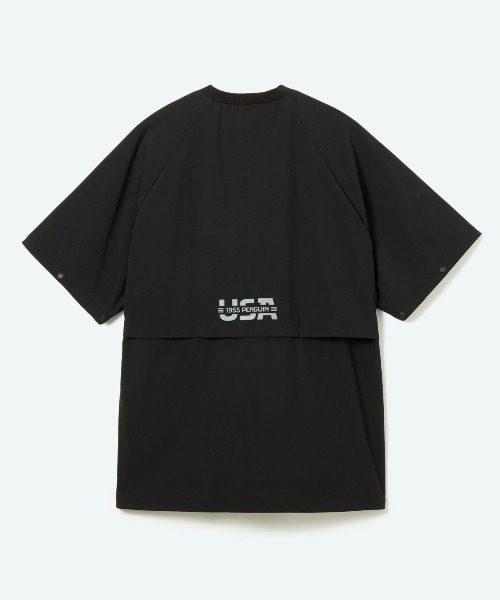 ナイロンジャケット USA UTILITY PULLOVER JACKET　ゴルフウェア ナイロンジャケット メンズ
