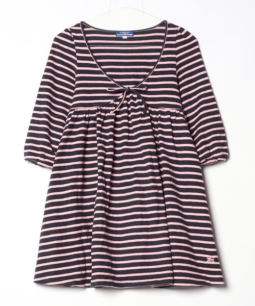 BURBERRY BLUE LABEL ワンピース　38サイズ BURBERRY BLUE LABEL 「BURBERRY LABEL」 7分袖ワンピース 38