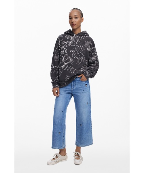 Desigual（デシグアル） トレーナー スウェット ミッキーマウス レター