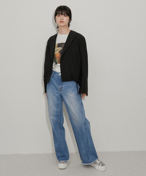 ADAM ET ROPE'（アダムエロペ） テーラードジャケット FREE キナリ