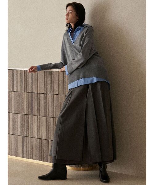 ELENDEEK（エレンディーク） ニット セーター シャツドッキング