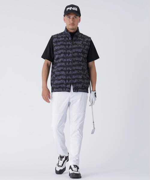 PING ゴルフ メンズジャケット（ジップ、ボタン：ジップアップ