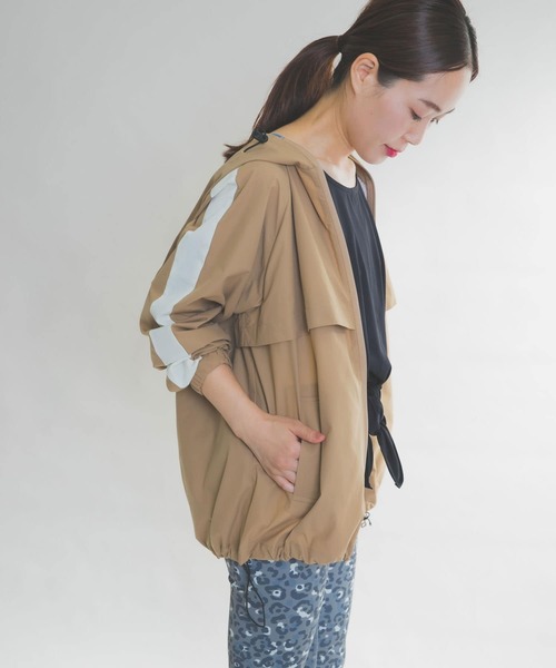 「URBAN RESEARCH Sonny Label」 ジップアップブルゾン FREE ベージュ系その他 レディース_画像3