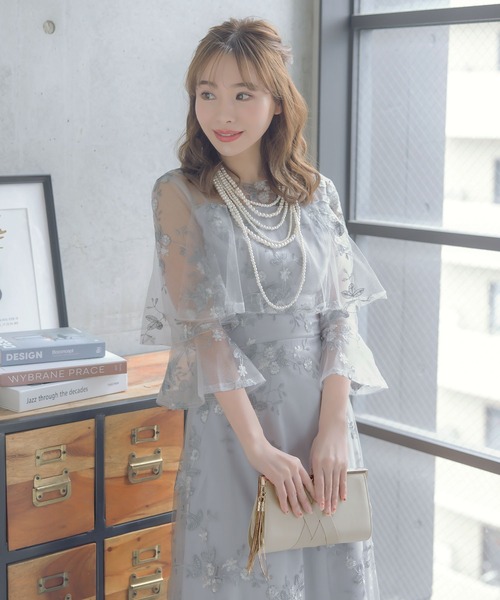 Retica（レティカ） ドレス パーティードレス 二次会 フラワーチュール