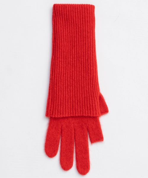 MAISON SPECIAL（メゾンスペシャル） 手袋 Fox Blend Knit Gloves