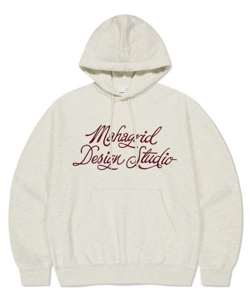 MAHAGRID（マハグリッド） パーカー LETTER INK LOGO HOODIE 