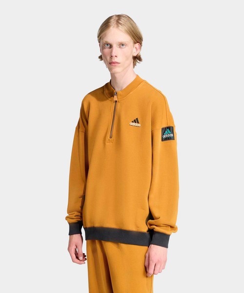 adidas（アディダス） トレーナー スウェット EQT ブロックド ハーフ