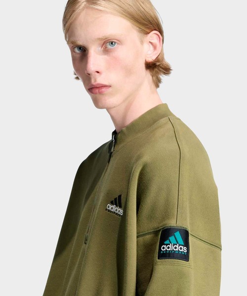 adidas（アディダス） トレーナー スウェット EQT ブロックド ハーフ